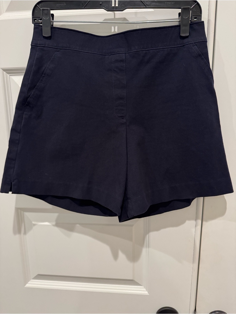 Spanx 20370R On-The-Go Shorts Classic Navy Blue Size Small